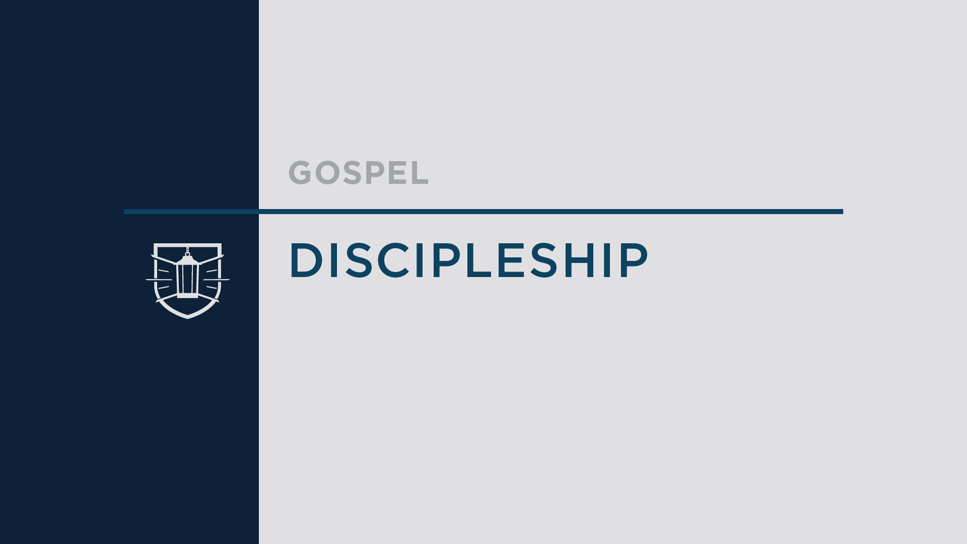 Gospel 5: Discipleship