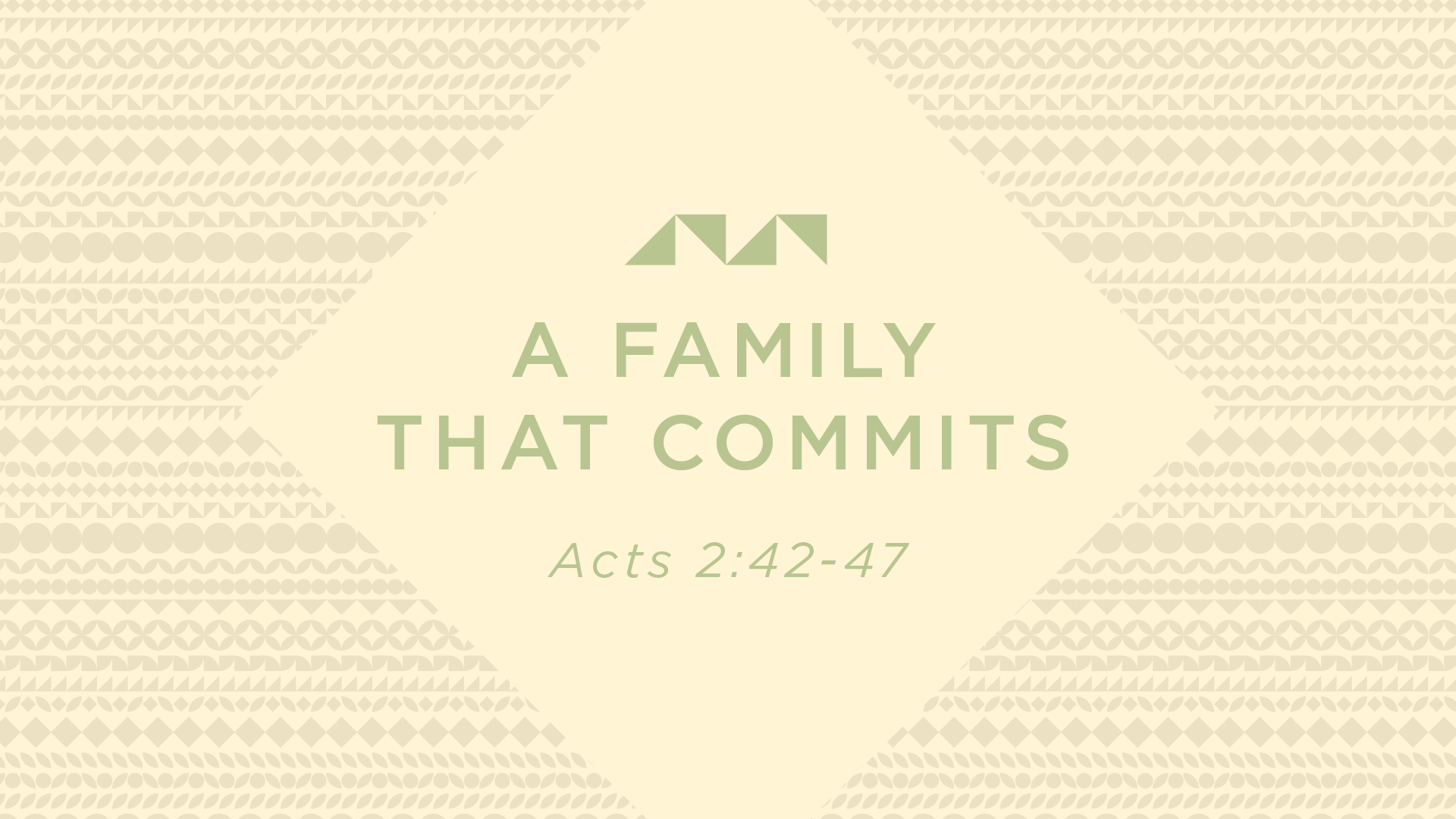 A Family That Commits