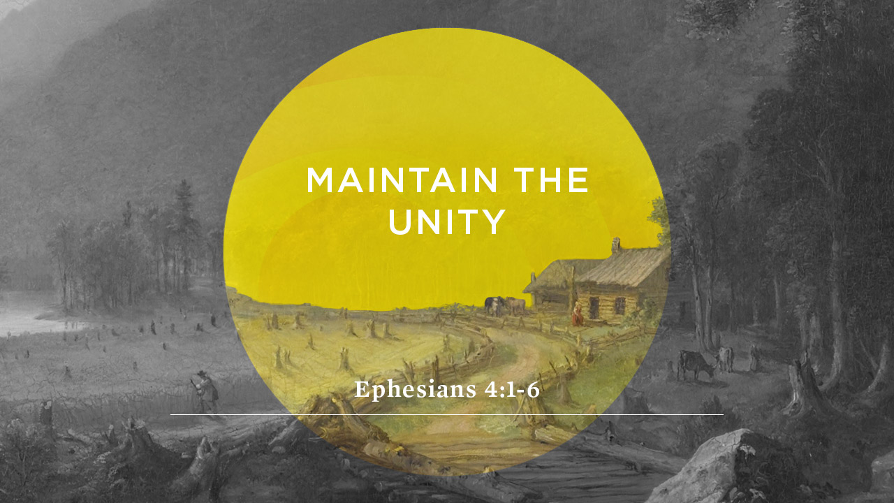 Maintain the Unity