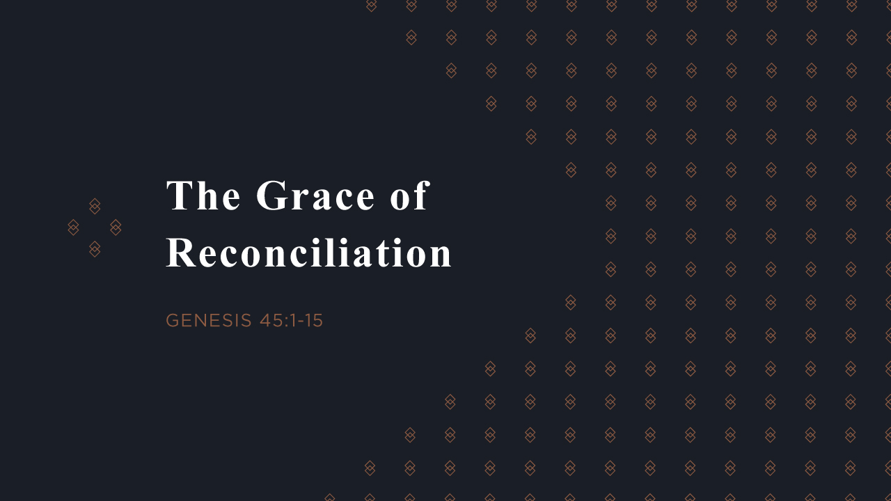 The Grace of Reconciliation