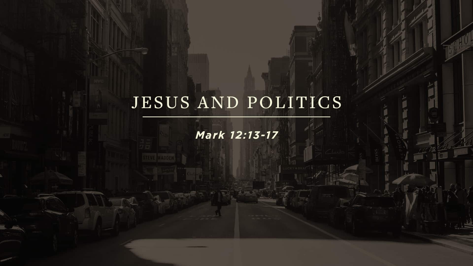Jesus and Politics