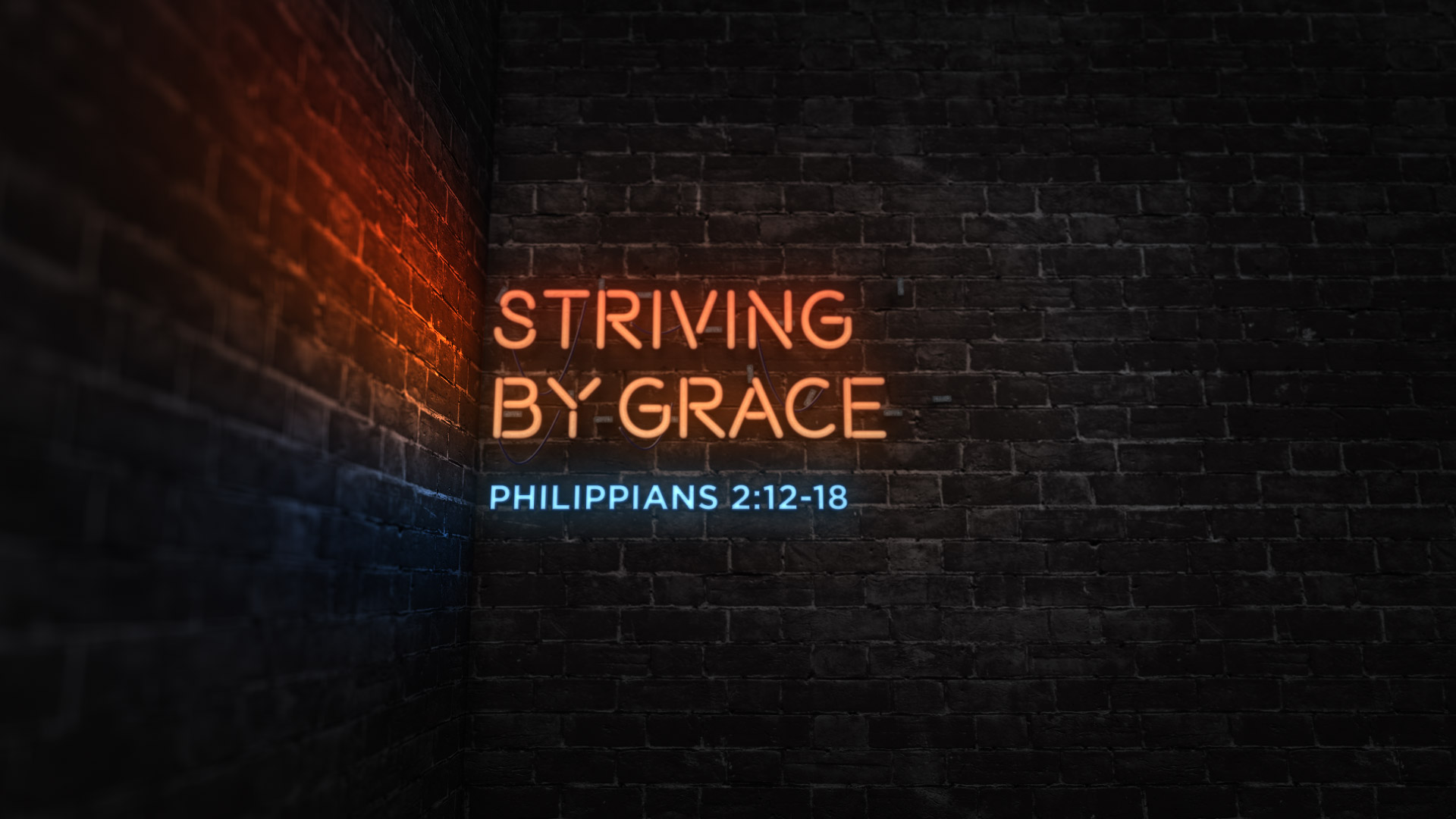 Striving by Grace