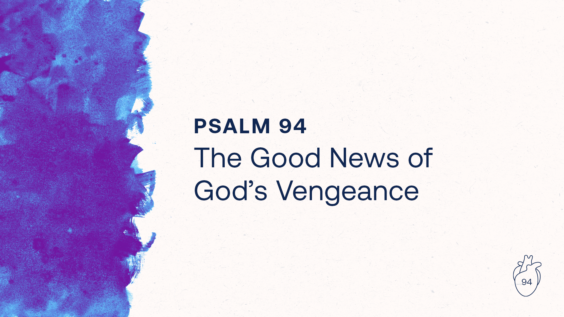 The Good News of God’s Vengeance