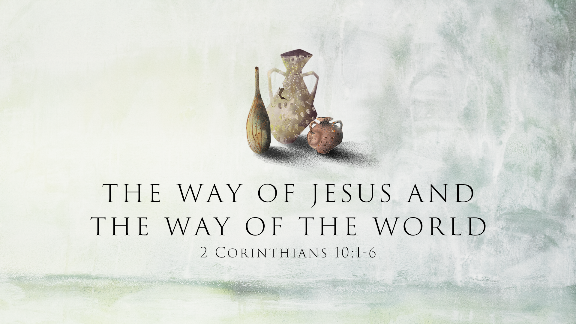 The Way of Jesus and the Way of the World