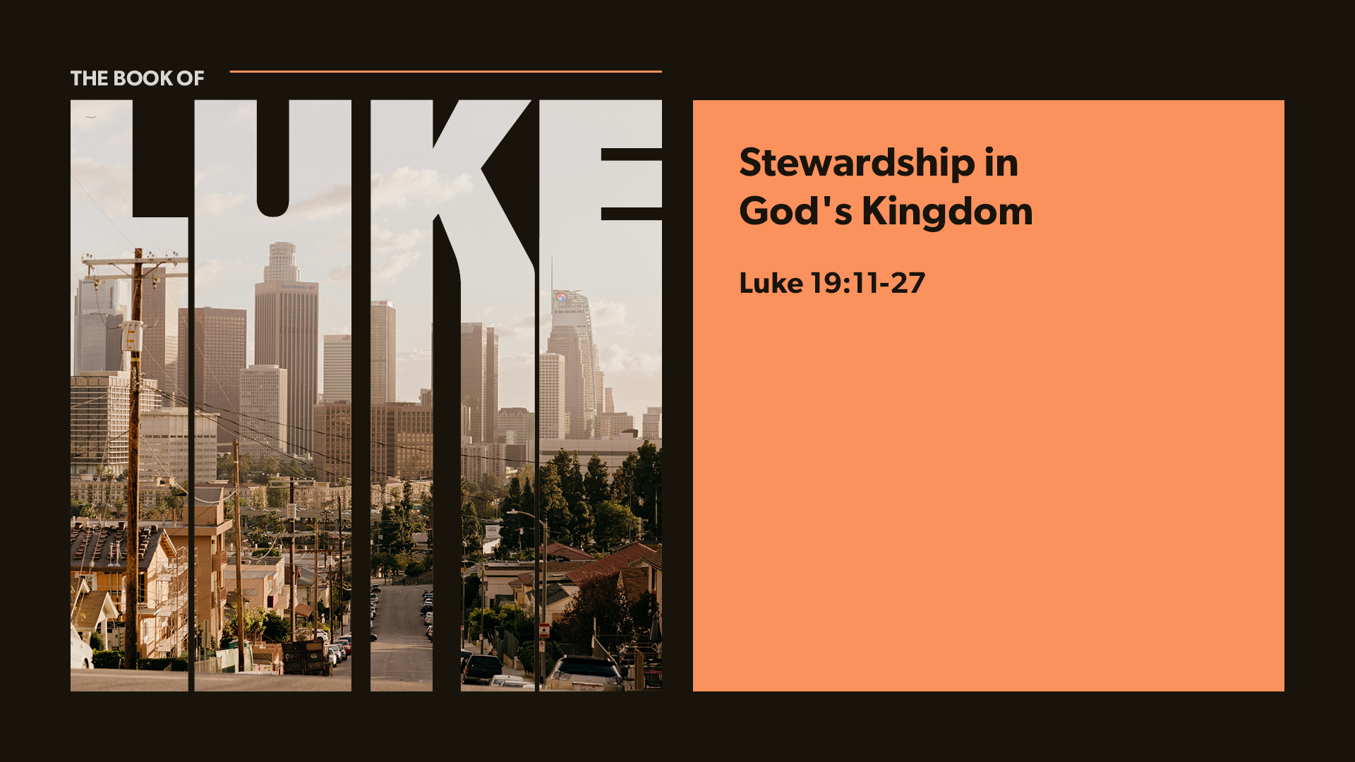 Stewardship in God’s Kingdom 