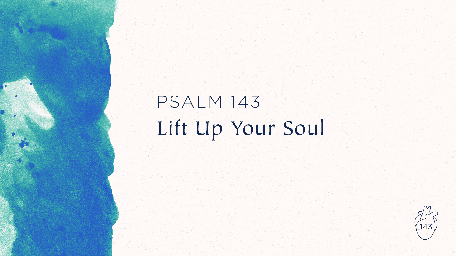 Lift Up Your Soul