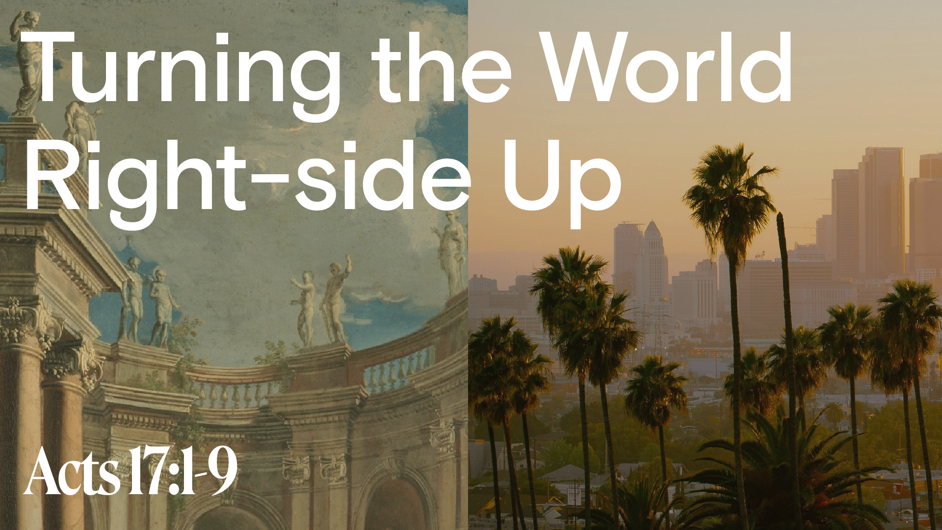 Turning the World Right-side Up 