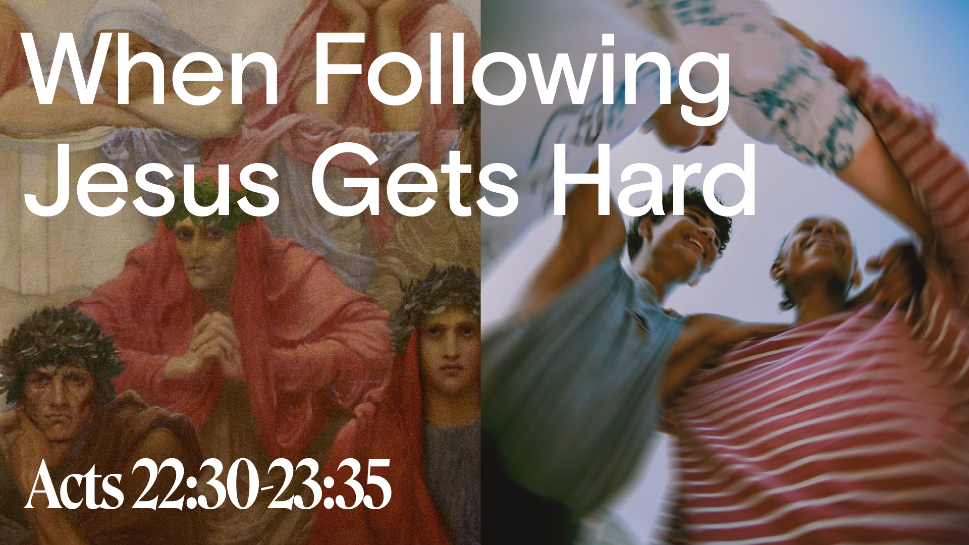 When Following Jesus Gets Hard 